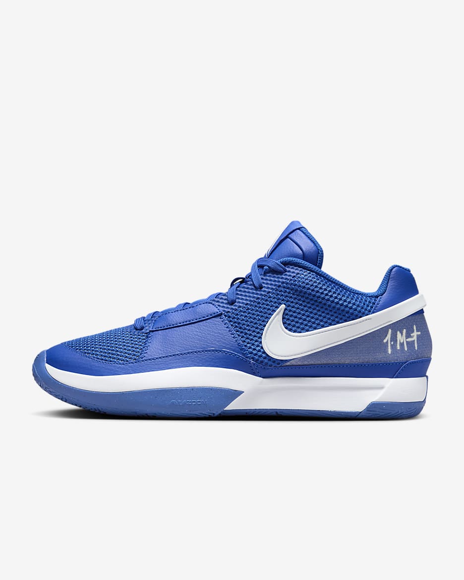 Nike blue shoes basketball on sale